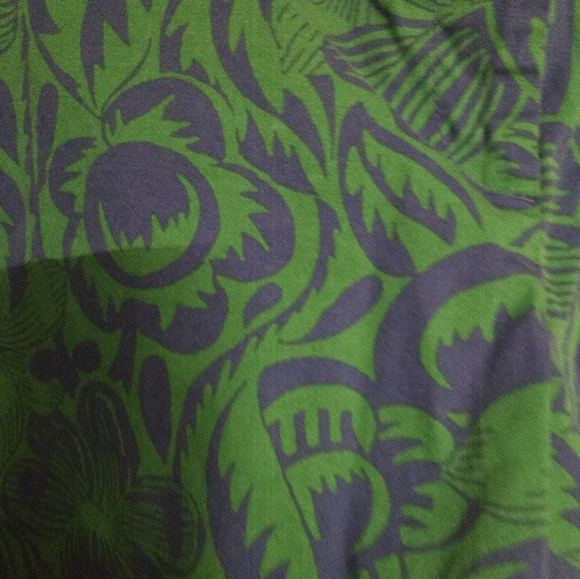 Talbots Women's Tropical Blue Green Shorts Size 16 - Picture 3 of 6